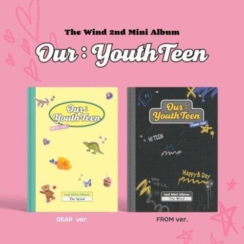 The Wind: Our : Youthteen - Random Cover - incl. 88pg Photobook, Postcard, Sticker, Photocard, Polaroid, Ticket + Invitation Card - COMPACT DISCS