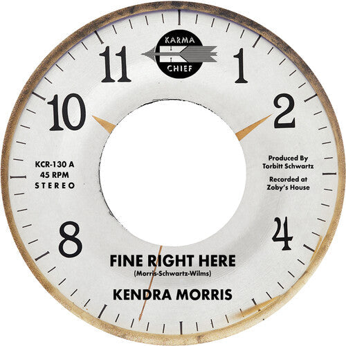 Kendra Morris: Fine Right Here / Birthday Song - 7-INCH SINGLE