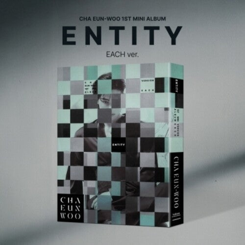 Cha Eun Woo: Entity - Each Version - Random Cover - incl. Photobook Set, Folding Poster, Photocard Set, Sticker, DIY Entity, Accordion Lyric Paper + Mini-Poster Set - COMPACT DISCS