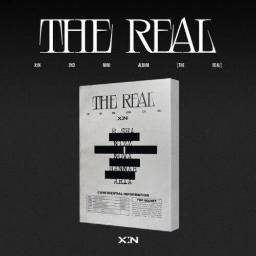 X:in: The Real - incl. 84pg Photobook, Lyrics Paper, Photocard, Lenticular Card + Scratch Message Card - COMPACT DISCS