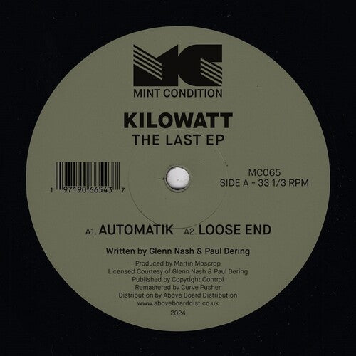 Kilowatt: The Last - 12-INCH SINGLE