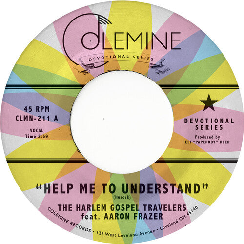 Aaron Frazer: Help Me To Understand B/w Look Up - 7-INCH SINGLE