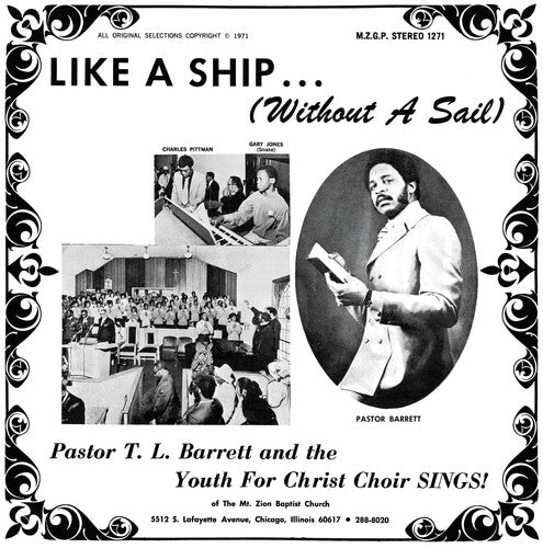 Pastor T.L. Barrett: Like a Ship (Without a Sail) - VINYL LP