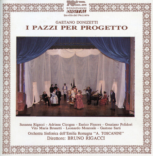 Donizetti / Toscanini / Rigacci: I Pazzi Per Progetto - COMPACT DISCS