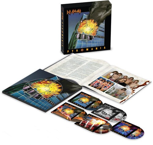 Def Leppard: Pyromania (40th Anniversary) [Deluxe 4 CD/Blu-ray] - COMPACT DISCS