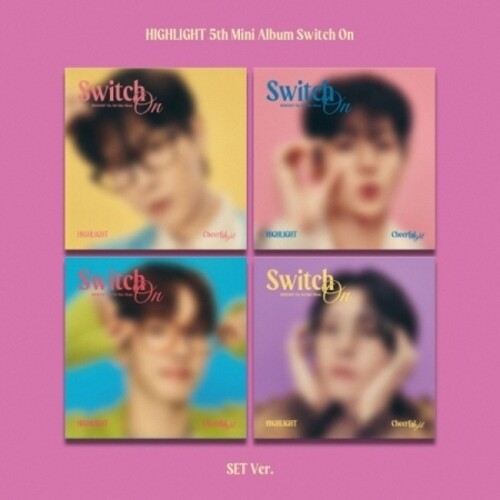 High Light: Switch On - Digipack Version - Random Cover - incl. 24pg Photobook, Photocard + 4-Cut Photo - COMPACT DISCS