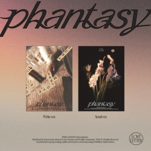 The Boyz: Phantasy - Pt.3 Love Letter - Random Cover - incl. 64pg Photobook, Postcard, Photocard, Moodcard, Track Sticker + Frame Film - COMPACT DISCS