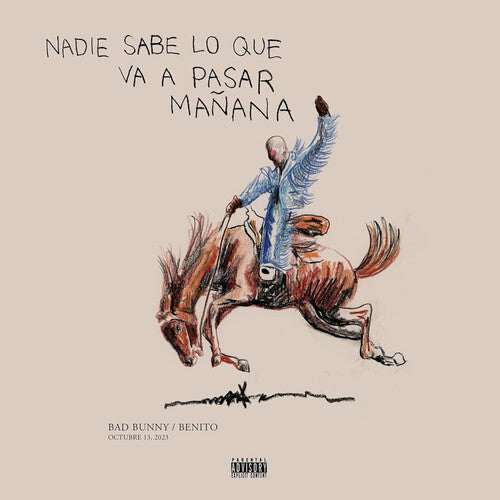 Bad Bunny: Nadie Sabe Lo Que Va A Pasar Manana (BLUE Vinyl) - VINYL LP
