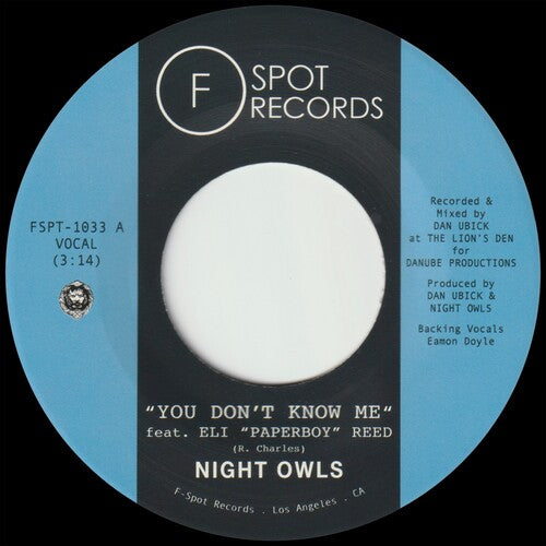 Night Owls: You Don't Know Me B/w If You Let Me - 7-INCH SINGLE