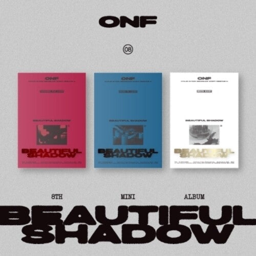 Onf: Beautiful Shadow - Random Cover - incl. 108pg Photobook, Sticker, Polaroid, 2 Photocards + Folded Message Poster - COMPACT DISCS