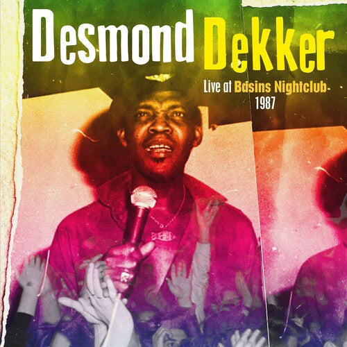 Desmond Dekker: Live At Basin's Nightclub 1987 - VINYL LP