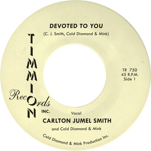 Cold Diamond & Mink: Devoted To You/Devoted To You (Instrumental) - 7-INCH SINGLE