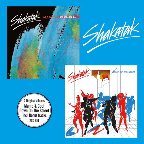 Shakatak: Manic And Cool + Down On The Street - COMPACT DISCS