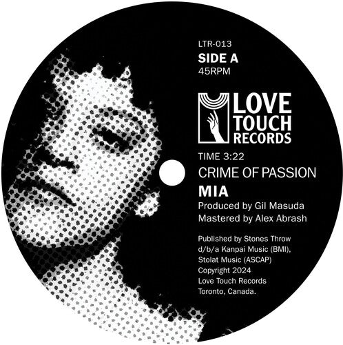 Mia: Crime Of Passion b/w Love Bug - 7-INCH SINGLE
