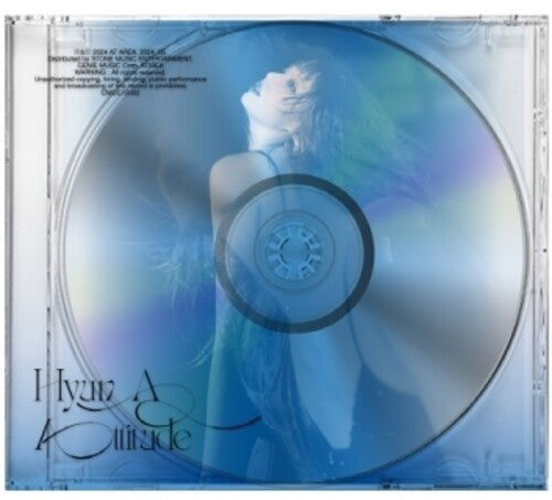 Hyuna: Attitude - incl. 80pg Photobook, 2 Pet Films, Postcard, Folded Poster + 2 Photocards - COMPACT DISCS
