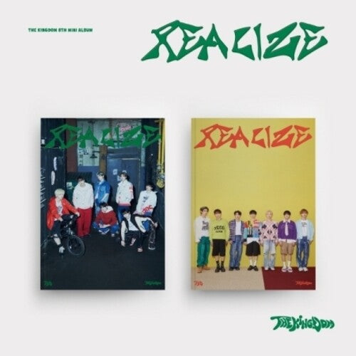 The Kingdom: Realize - incl. 72pg Photobook, Postcard, Folded Poster, Sticker, 2 Photocards + Unit Photocard - COMPACT DISCS