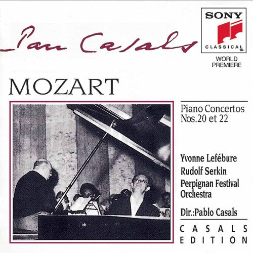 W.a. Mozart: Piano Concerti 20 & 22 - COMPACT DISCS