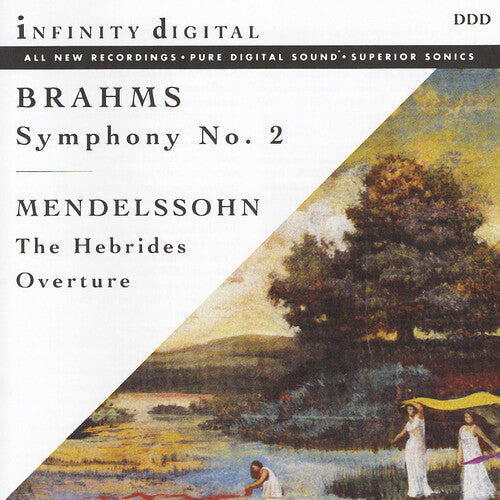 Brahms / Mendelssohn: Symphony 2 / Hebrides Overture - COMPACT DISCS