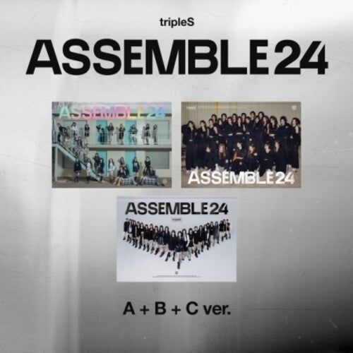 Triples: Assemble24 - Random Cover - incl. 70pg Booklet, Double Class Object, ID Picture, Visual Card, Sticker, Folded Poster + Symbol Card - COMPACT DISCS