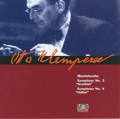 Otto Klemperer: Mendelssohn Symphonies 3&4 - COMPACT DISCS