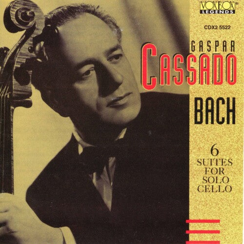 Gaspar Cassado: Performs Bach - COMPACT DISCS
