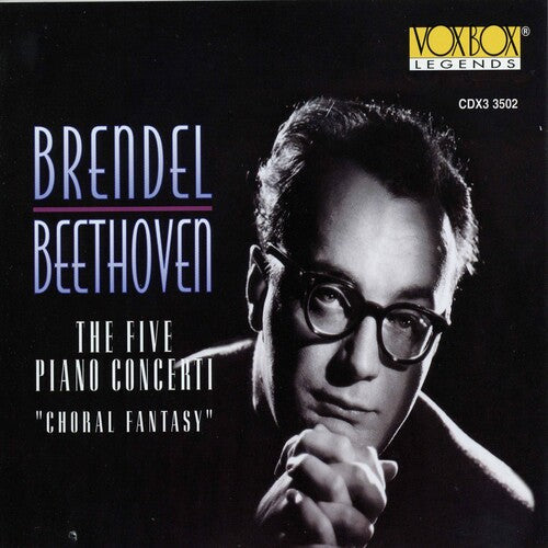Ludwig van Beethoven: 5 Piano Concerti / Choral Fantasy - COMPACT DISCS