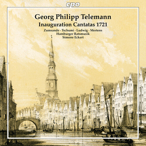 Mirko Ludwig: Telemann: Inauguration Cantatas 1721; Fantasias - COMPACT DISCS