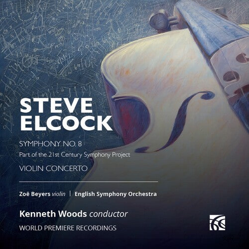 Zoe Beyers: Elcock: Violin Concerto; Symphony No. 8 - COMPACT DISCS
