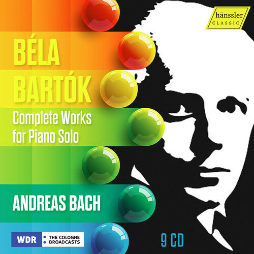 Andras Bach: Bartok: Complete Works for Piano Solo - COMPACT DISCS