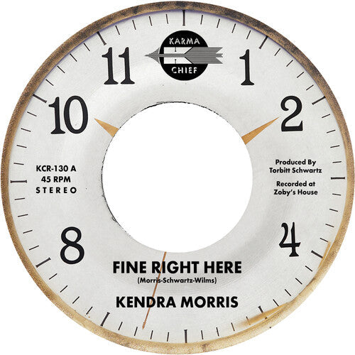 Kendra Morris: Fine Right Here / Birthday Song - 7-INCH SINGLE