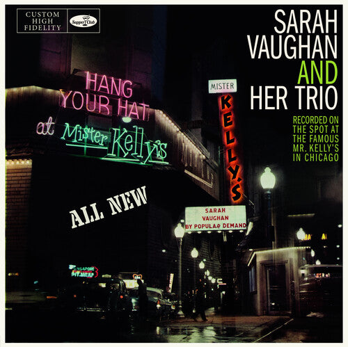 Vaughan, Sarah & Her Trio: At Mister Kelly's - Limited 180-Gram Vinyl with Bonus Tracks - VINYL LP