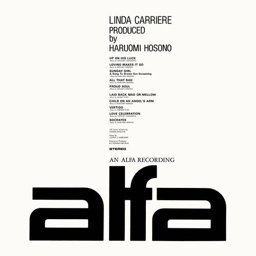 Linda Carriere: Produced by Haruomi Hosono - VINYL LP