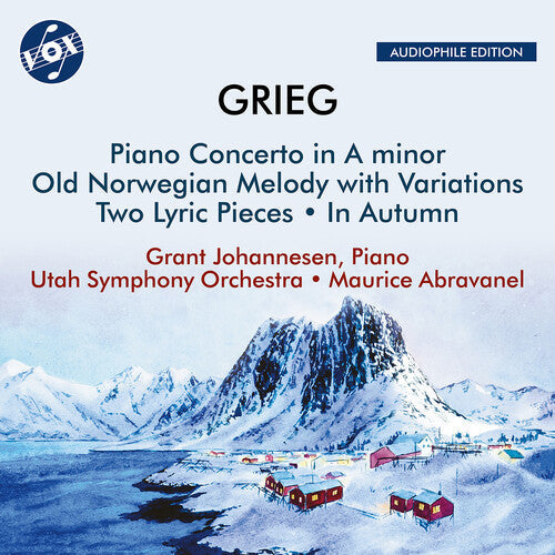 Utah Symphony Orchestra: Grieg: Piano Concerto in A minor, Op. 16; Two Lyric Pieces, Op. 68 - No. 4, Evening in the Mountains; No. 5, Cradle Song - COMPACT DISCS