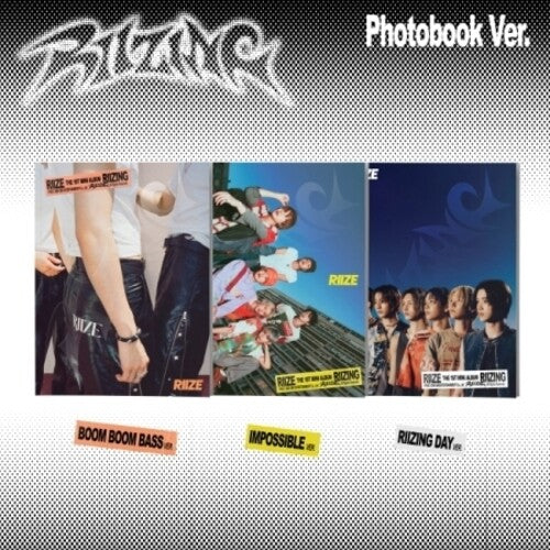 Riize: Riizing - Photo Book Version - Random Cover - incl. 88pg Photobook, Sticker, Polaroid Photo, Folded Poster + Photocard - COMPACT DISCS