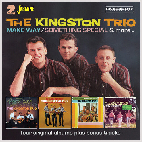 The Kingston Trio: Make Way / Something Special & More - Four Original Albums Plus Bonus Tracks - COMPACT DISCS