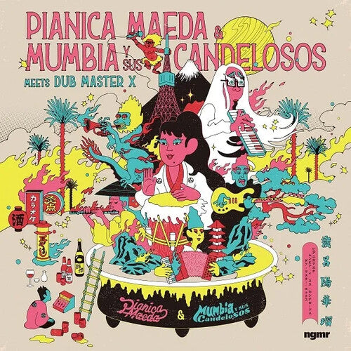 Pianica Maeda: Pianica Maeda & Mumbia Y Sus Candelosos Meets Dub Master X - VINYL LP