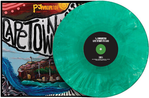 PJ Morton: Cape Town to Cairo - Green Marble - VINYL LP