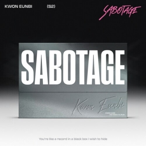 Kwon Eunbi: Sabotage - incl. 88pg Photobook, 2 Photocards, Folded Poster, Sticker + Message Card - COMPACT DISCS