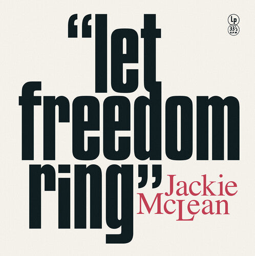 Jackie McLean: Let Freedom Ring - Colored Vinyl - VINYL LP