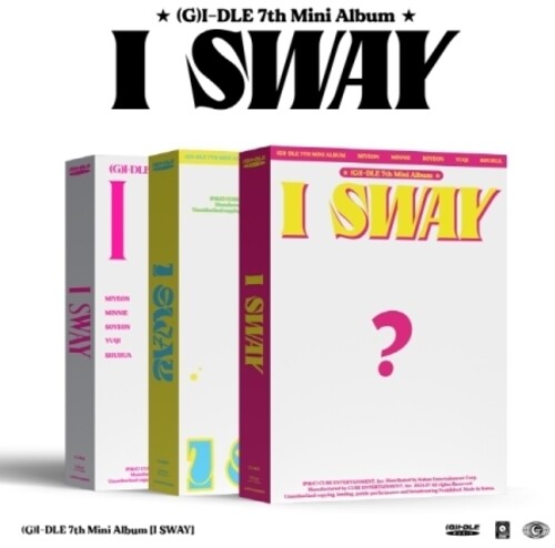(G)I-Dle: I Sway - Random Cover - incl. 64pg Booklet, 12pg Lyrics Book, Sticker, 2 Photocard + Mini Poster - COMPACT DISCS