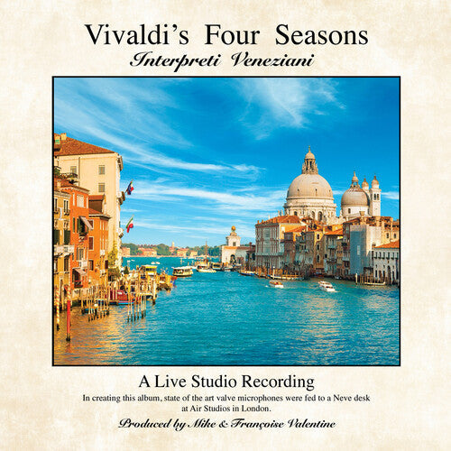 Interpreti Veneziani Chamber Orchestra: Vivaldi's Four Seasons - COMPACT DISCS