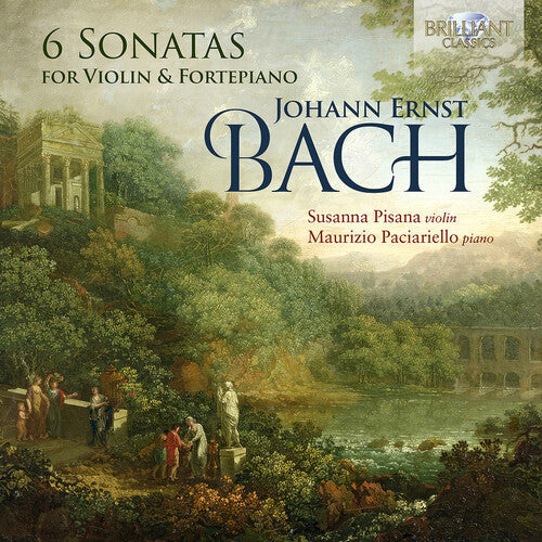 Susanna Pisana: J.E. Bach: 6 Sonatas for Violin & Fortepiano - COMPACT DISCS