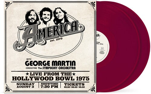 America: America: Live At The Hollywood Bowl 1975 - VINYL LP