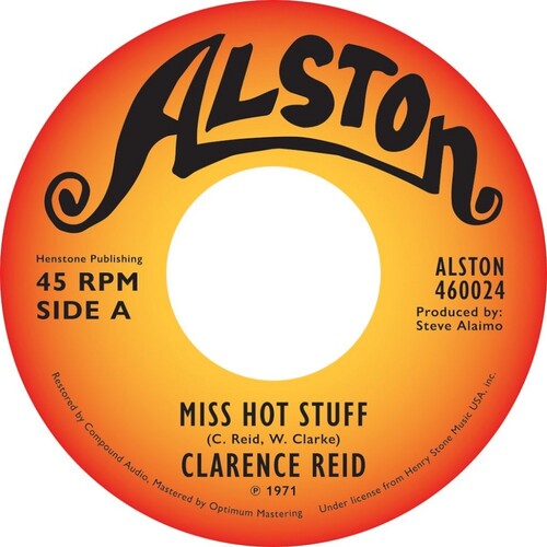 Clarence Reid: Miss Hot Stuff - 7-INCH SINGLE