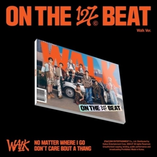 NCT 127: Walk - Walk Version - incl. Photobook, Sticker, Postcard, Folded Poster + Photocard - COMPACT DISCS