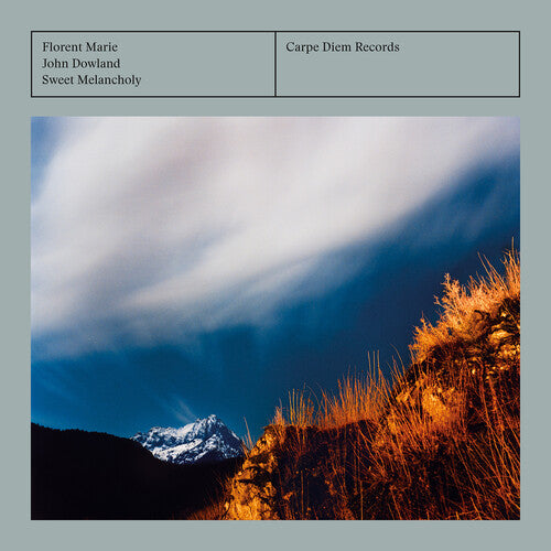 Florent Marie: Dowland: Sweet Melancholy - COMPACT DISCS