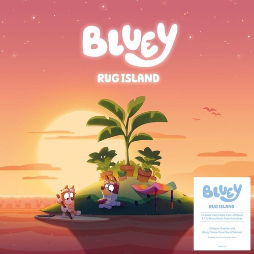 Bluey: Rug Island - Sunset Orange Colored Vinyl - VINYL LP