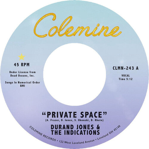 Durand Jones & The Indications: Private Space / Sea Of Love - 7-INCH SINGLE