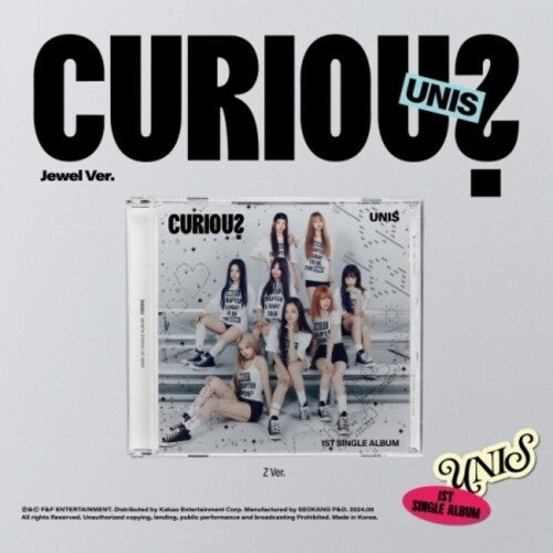 Unis: Curious - Jewel Case Version - incl. 24pg Booklet, Cover Film Photocard - COMPACT DISCS