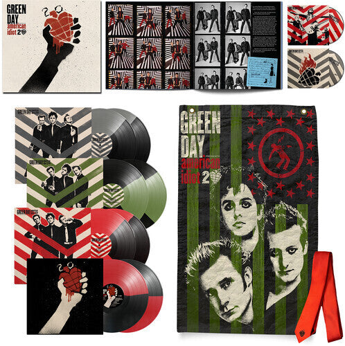 Green Day: American Idiot (20th Anniversary Deluxe Edition) [Split-Color 8LP + 2 Blu-ray] - VINYL LP